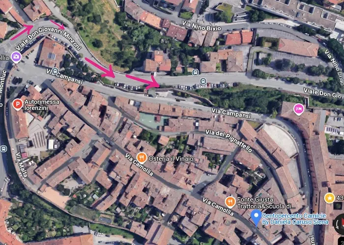 Apartman Stilmoderno In Siena's Historic Center, Just Steps From Piazza Del Campo *